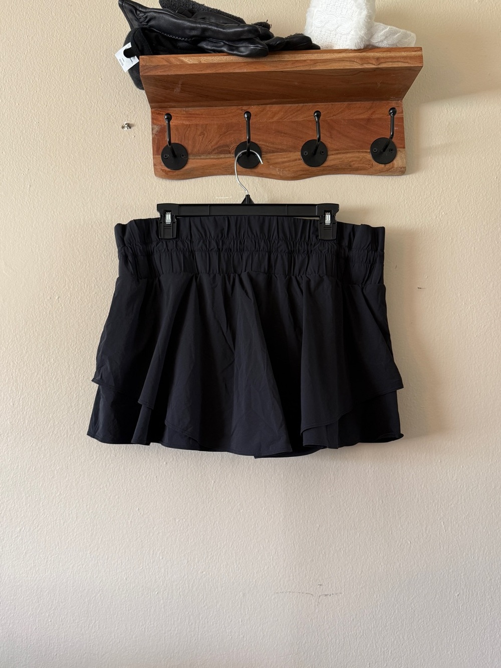 JoyLab Black Layered Ruffle Athletic Skort Tiered Activewear Skirt size XXL - Picture 2 of 7
